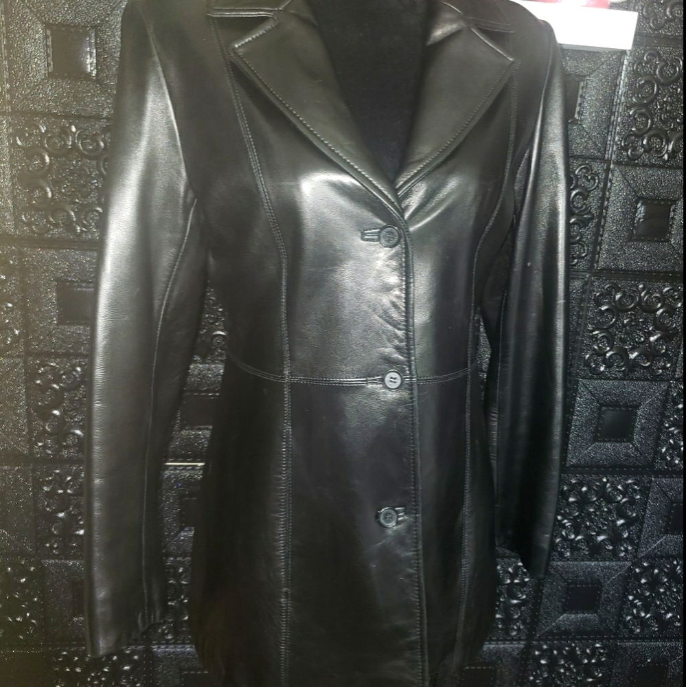 Marc New York Leather Jacket (Medium)